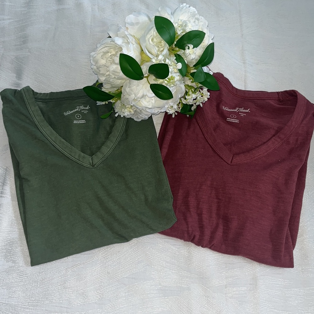 Universal Thread V-Neck Tees